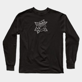 HomeSchoolTattoo Rose Long Sleeve T-Shirt